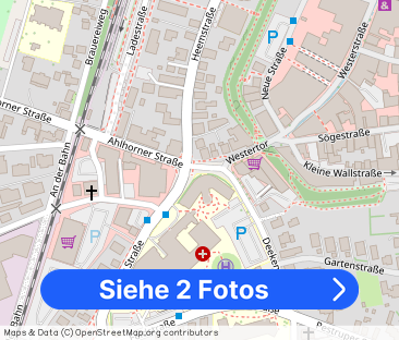 Top 3 ZBK Obergeschosswohnung mit großem Balkon im Herzen von Wilde... - Foto 1