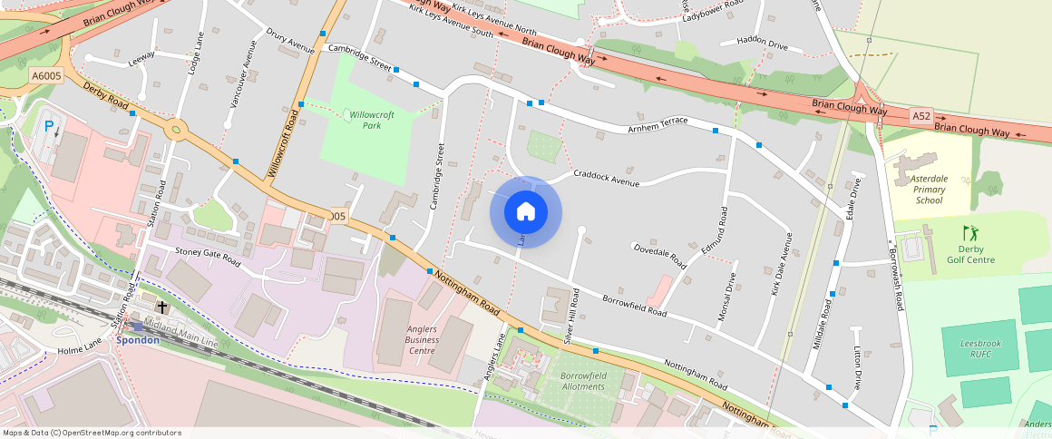 LANGLEY ROAD, SPONDON, Derby