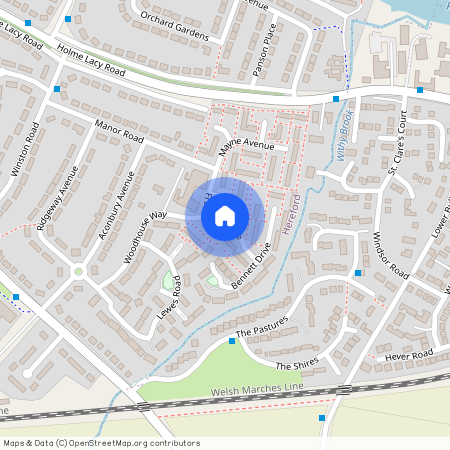 Franks Avenue, Hereford