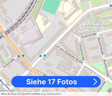 inkl. KÜCHE -helle, zentral gelegene, 2- Zimmer Wohnung in Chemnitz - Foto 1