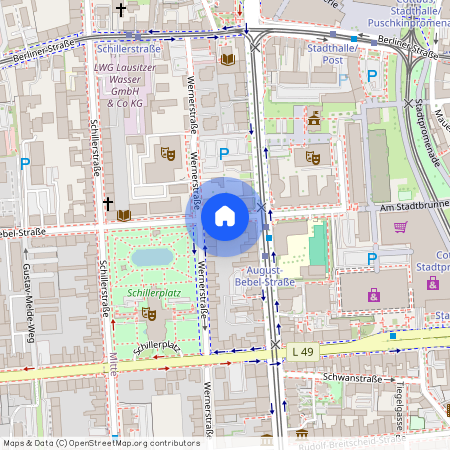 August-Bebel-Str. 10, 03046 Brandenburg - Cottbus