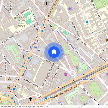 Rue de Campo Formio, 75013, Paris