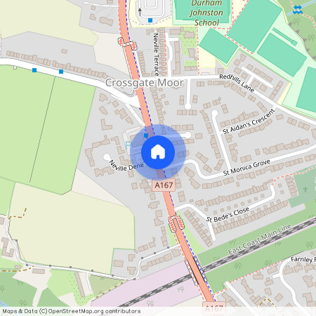 Newcastle Road, Durham DH1