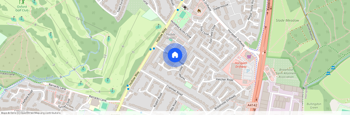 James Wolfe Road, Oxford, Oxfordshire, OX4