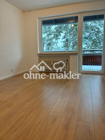 Helle 2,5-Zimmer-Wohnung mit großem Balkon in Kirchrode - Foto 2