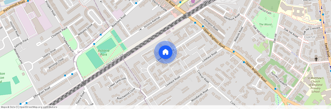 Lovelace Gardens, Surbiton KT6