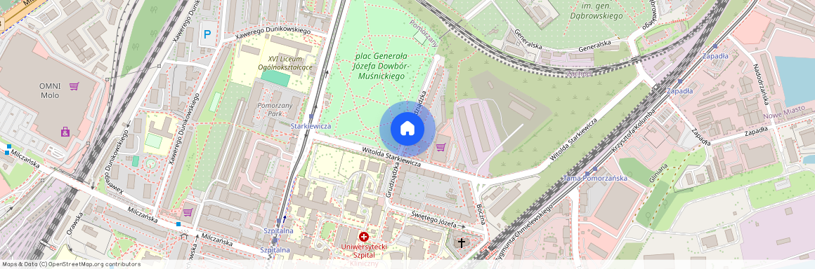 ul. Grudziądzka, Pomorzany, Zachód, Szczecin, zachodniopomorskie