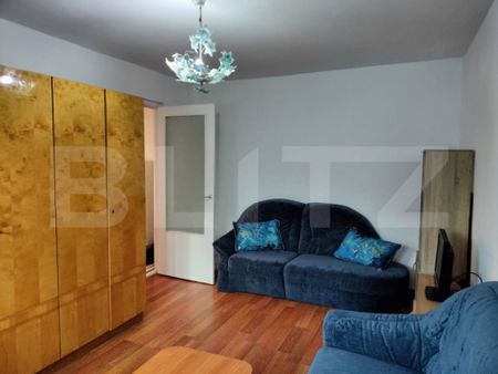 Apartament de inchiriat, 2 camere decomandat, mobilat și ut - Photo 3
