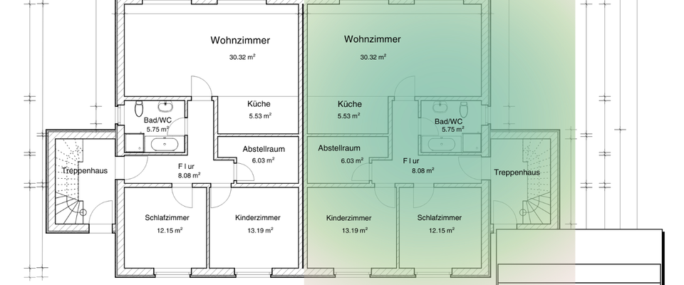 Wunderschöne, neu sanierte Erdgeschosswohnung mit großer Terrasse - Foto 1