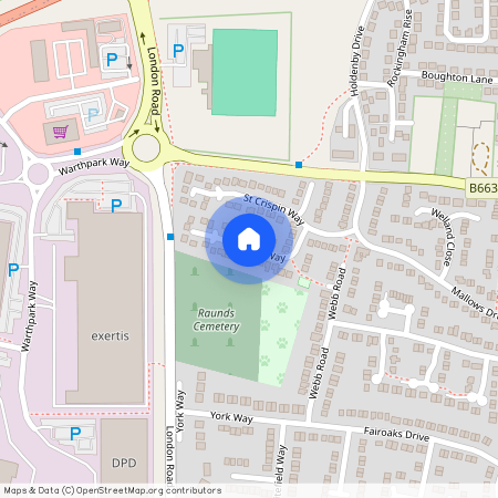 Nichols Way, Raunds, Wellingborough, NN9