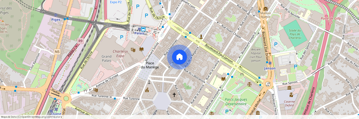 Rue Neuve, 53 / 2, 6000, Charleroi