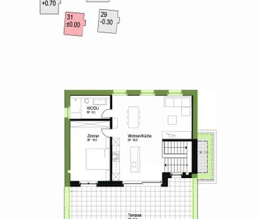 4.5 Zimmer, 112 m², 2. Stock - Foto 1
