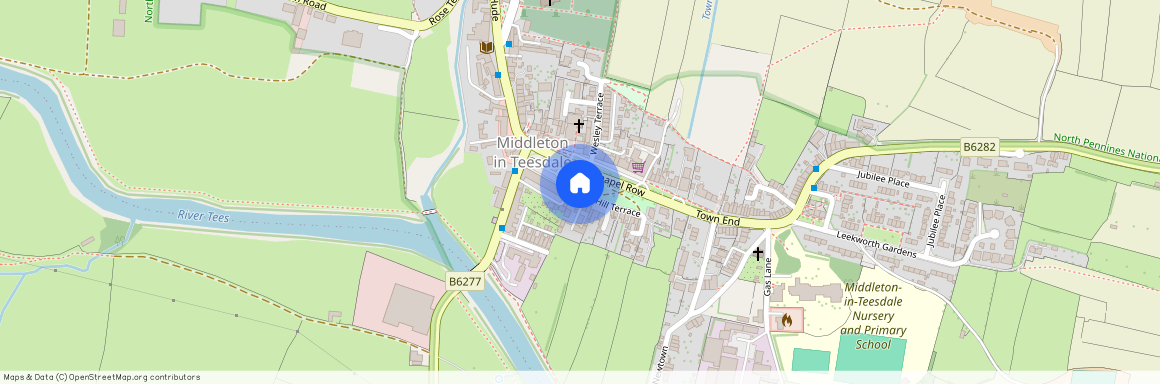 Hill Terrace, Middleton-in-Teesdale, Barnard Castle, County Durham, DL12