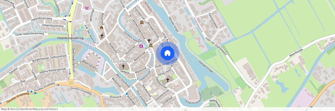 Kern Oudewater, 3421 SC, Wijngaardstraat, Oudewater