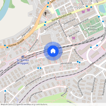 9014, St. Gallen, Rickenstrasse, 22