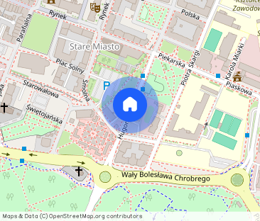 Dwupokojowe mieszkanie do wynajęcia - Stare Miasto - Zdjęcie 1