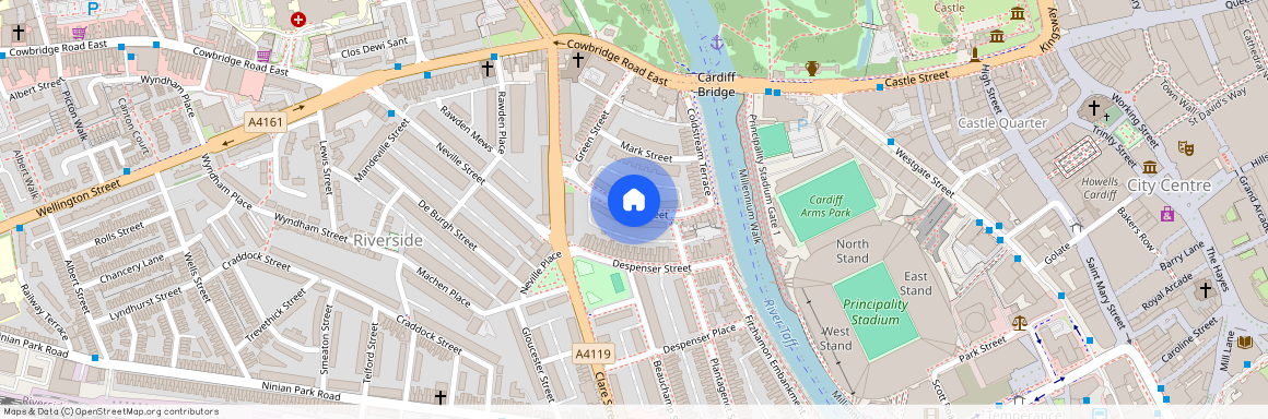 Brook Street, Cardiff CF11