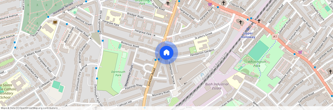 Pemberton Gardens, Archway, London, N19