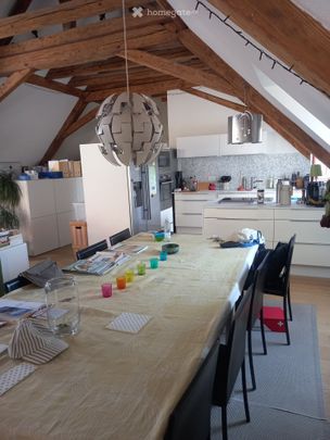 5.5 pièces dans les combles avec terrasse (centre d'Yverdon) - Foto 1