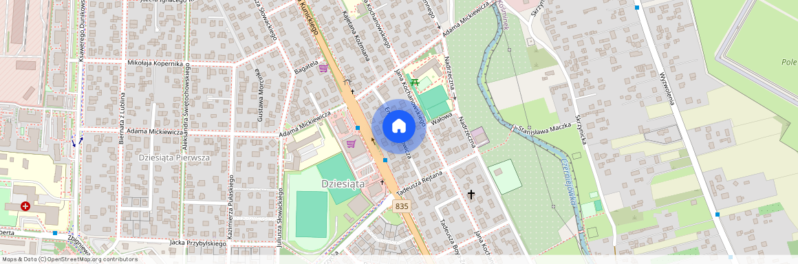 ul. Emila Zegadłowicza, Dziesiąta, Lublin, lubelskie