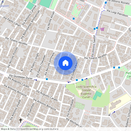 Via Giacomo Carissimi, Włochy, Padova