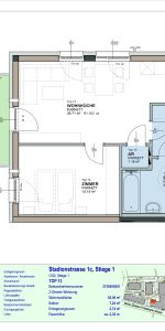 2-Zimmer-Wohnung mit Balkon, Top 13 - Photo 3