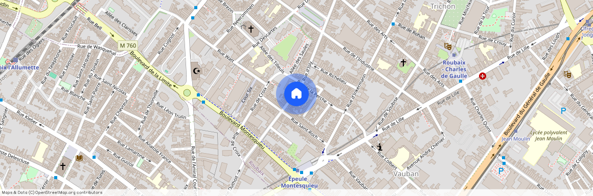 95 Rue d'Isly, 59100 Roubaix