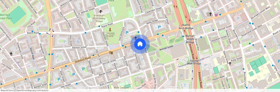 Manchester, M15, Stretford Road