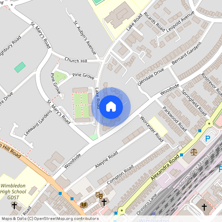 Lake Close, Lake Road, Wimbledon, London, SW19