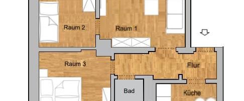 Charmante Wohnung nahe Gymnasium sucht Mieter! - Foto 1