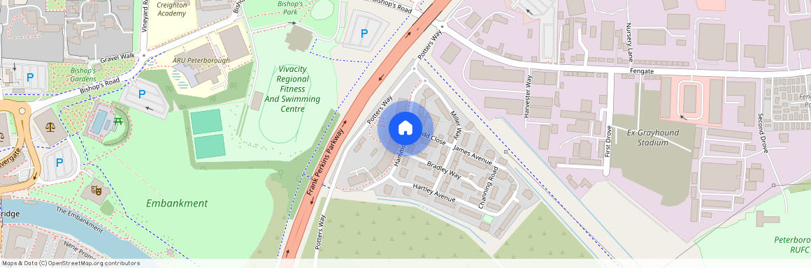 Hammonds Drive, Potters Way, Fengate, PE1