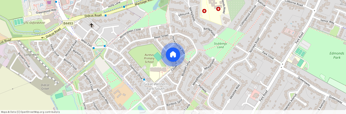 Clover Fields, Didcot, England, Uk, OX11