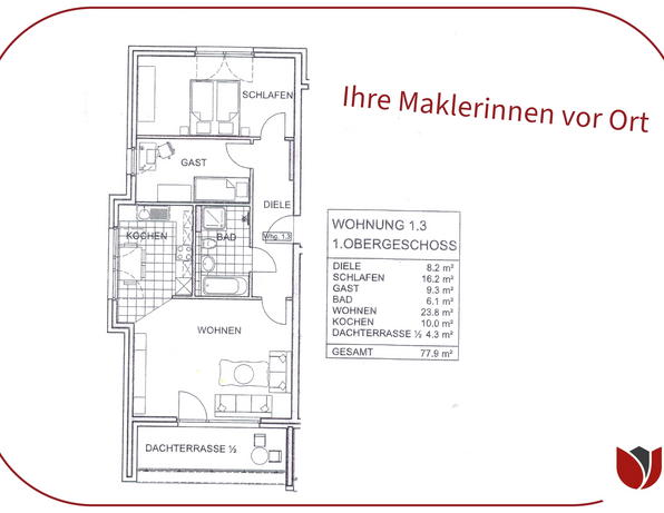 NEUBAU: BARRIEREFREIES Wohnen - im Zentrum - Ãberdachter PKW-Stellplatz - Aufzug - Loggia - - Foto 1