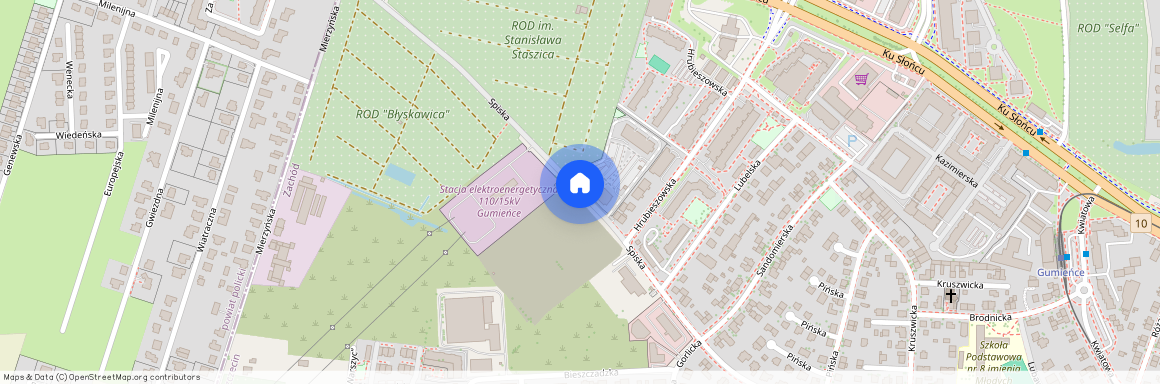 ul. Spiska, Gumieńce, Zachód, Szczecin, zachodniopomorskie