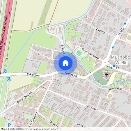 ul. Buczacka, Muchobór Wielki, Fabryczna, Wrocław, dolnośląskie