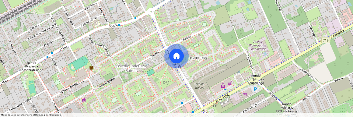 mazowieckie, grodziski, Grodzisk, Mazowiecki, Grodzisk, Mazowiecki, Rusałki