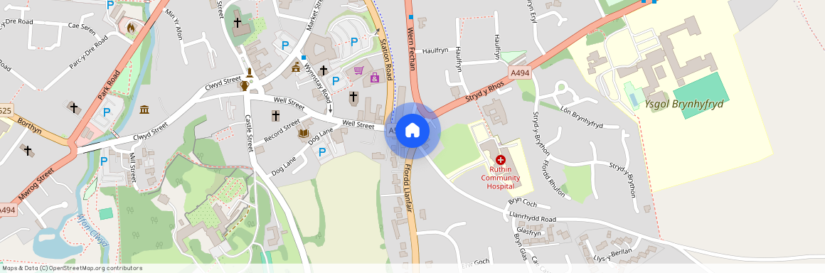 Llanrhydd Street, Ruthin