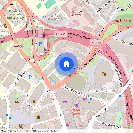 Apt 1, 17 Queen Square, 17 Queen Square LS2