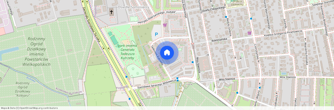 ul. Tadeusza Kutrzeby, Pogodno, Zachód, Szczecin, zachodniopomorskie