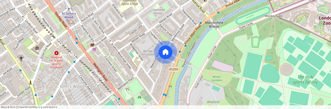 Prince Albert Road, Prince Albert Road, NW8