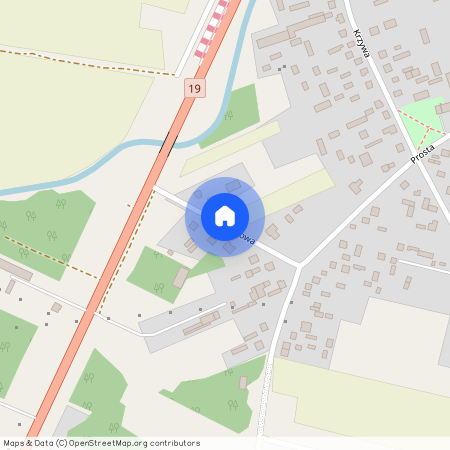 ul. Kasztanowa, Rzeczyca, Międzyrzec Podlaski, bialski, lubelskie