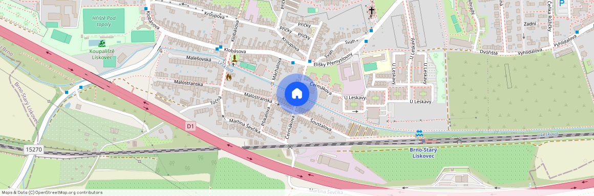 Čermákova, Brno - Starý Lískovec