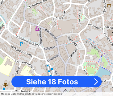 ZENTRUM ! 2-ZIMMER-ALTBAUWOHNUNG MIT BALKON - EBK - EINSTELLPLATZ - Foto 1