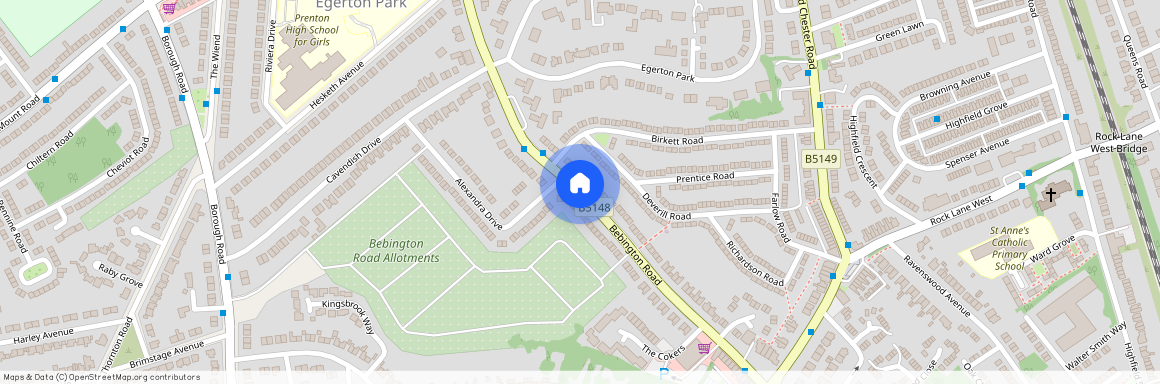 Bebington Road, Bebington/Birkenhead, CH42