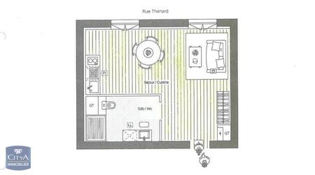 Location Appartement 1 pièce 32m² MULHOUSE 68200 - Photo 5