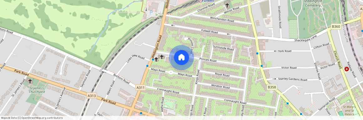 Princes Road Teddington TW11