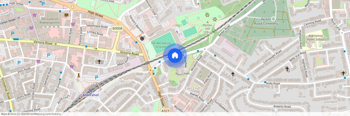 Crescent Drive, Aldershot, Hampshire, GU12