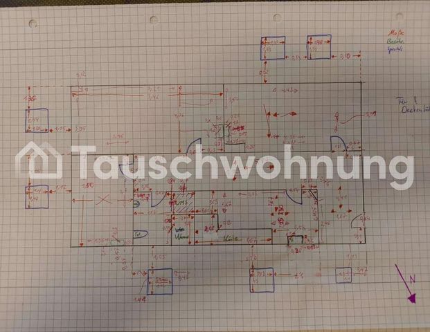 TAUSCHWOHNUNG Bieten: 2,5/3 Z. Wohnung; Sehr Zentral|Suchen etwas Größeres - Foto 1