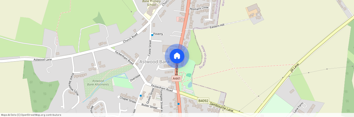 Evesham Road, Astwood Bank, Redditch, B96 6DT