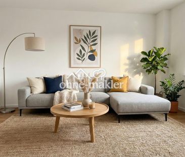 Frisch renovierte 2-Zimmer-Wohnung mit Balkon in ruhiger Wohnlage - Foto 1